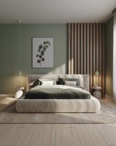 lighting in modern bedroom
