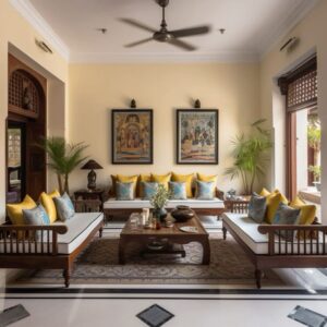 traditional living room interior design 