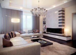 living room interior design in ahmedabad