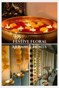 floral decoration for diwali home decor