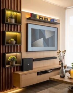  LCD Panel Designs for Living Rooms
