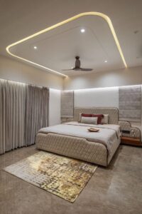 False Ceiling with led strip