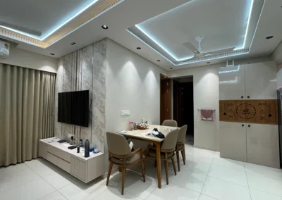 Residential 2 BHK Interior Design in South Bopal